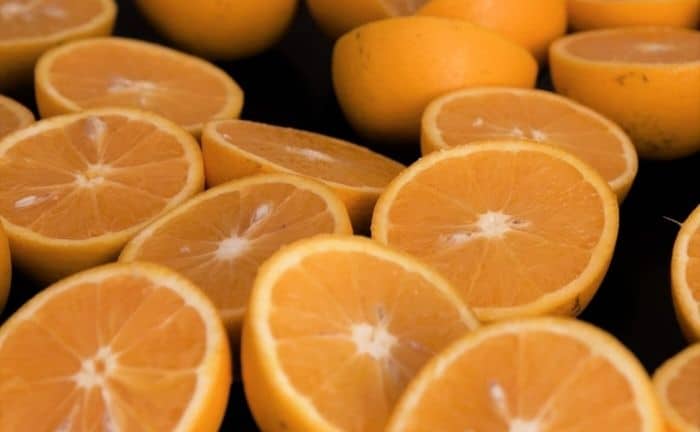 guayaba con naranja