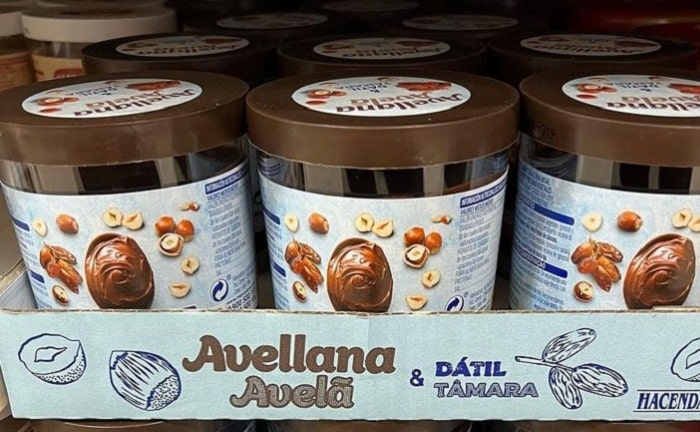 mercadona centro comercial españa nutricion azucar avellana cacao datiles crema para untar salud postre dulce energia