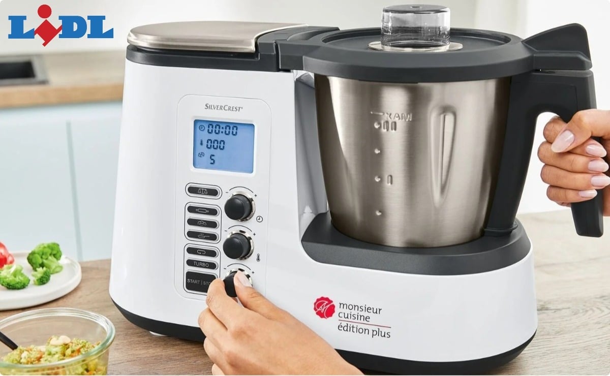 Lidl vuelve a sacar su robot de cocina ¡Mira todo lo nuevo!