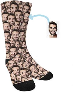 Calcetines personalizados con caras para el Día del Padre