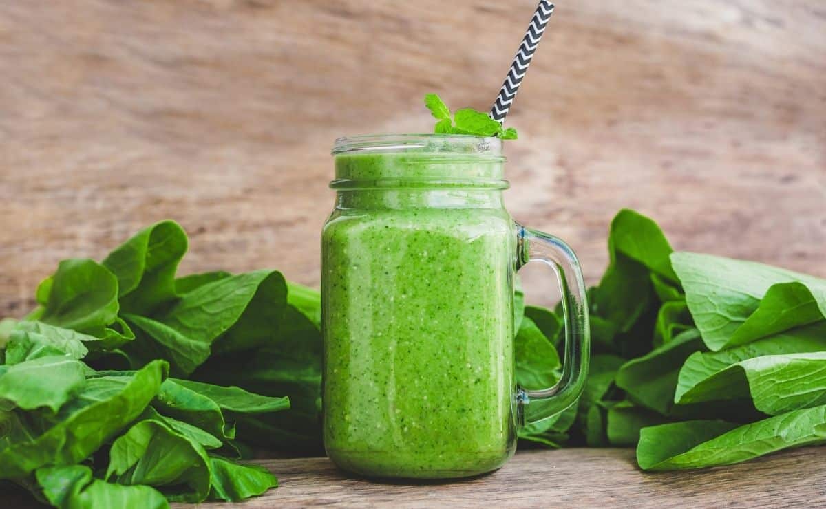 Batido verde vegetales