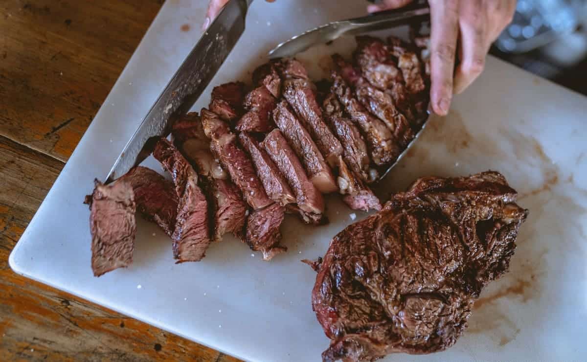 microondas estufa calentar filete