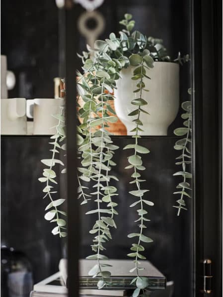 Planta imitación eucalipto de Ikea