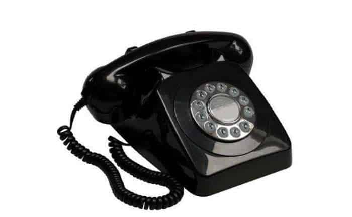 Teléfono fijo vintage Carrefour a un precio de derribo