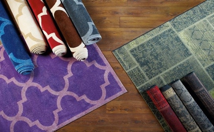 alfombras recogidas