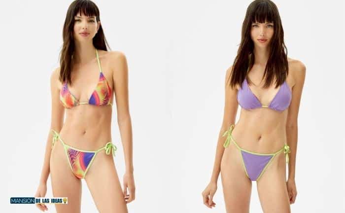 El bikini efecto reversible más vendido de Bershka