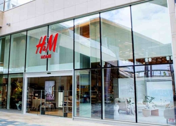 H&M Home tonos azules terraza