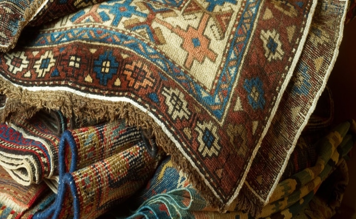 cómo recoger alfombras
