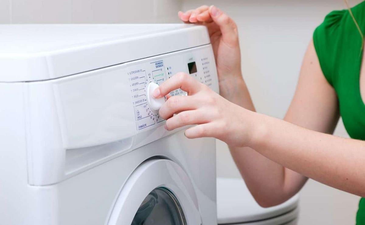 significado botones funciones lavadora