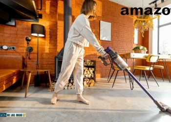Cordless broom vacuum cleaner from Amazon