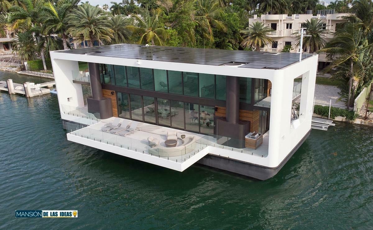casa flotante Miami