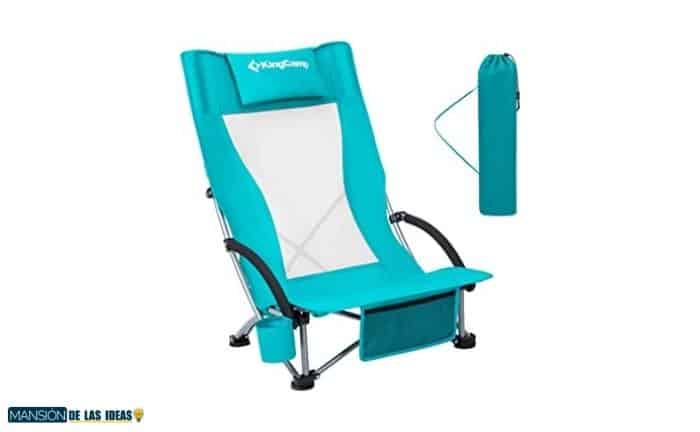 Kingcamp silla plegable para la playa de venta en Amazon