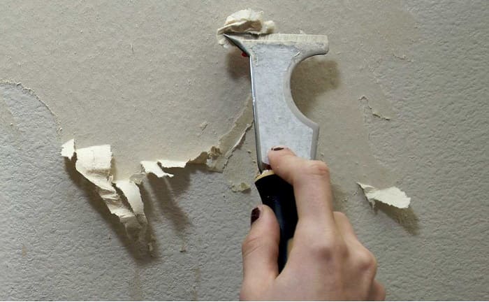 How to clean glue residue on the wall with homemade products