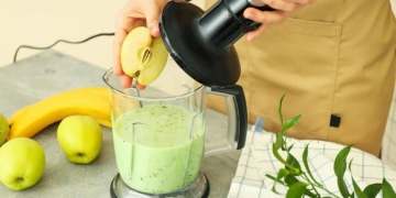 Batido de manzana y plátano