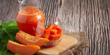 Batido de papaya