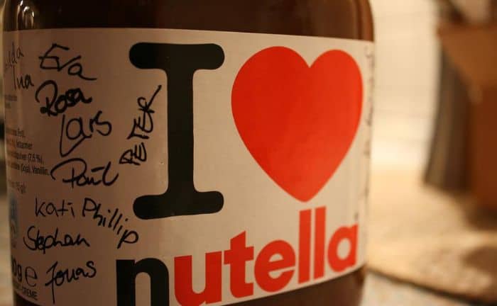Como hacer el batido de Nutella