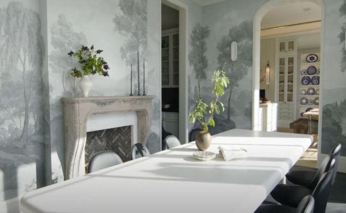 dining room mansion Gwyneth Paltrow