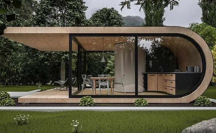 Sustainable prefabricated space