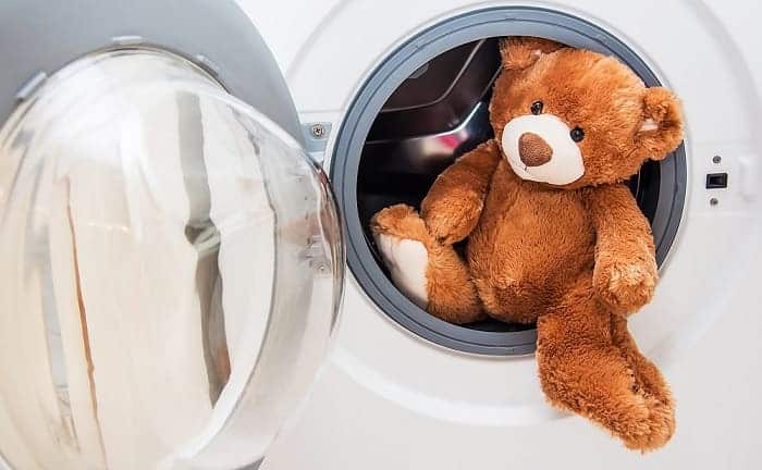 wash teddy bear washing machine