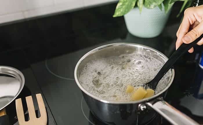 limpieza utensilio cocina aluminio