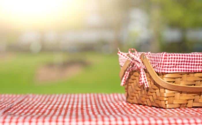 mantel ligero picnic