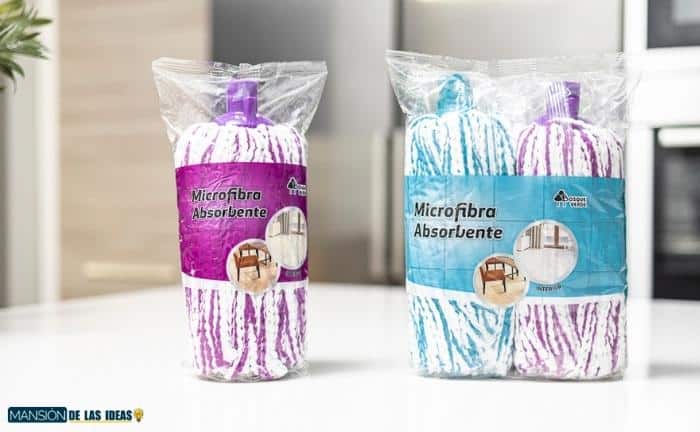 Mercadona mejora su fregona de microfibra absorbente