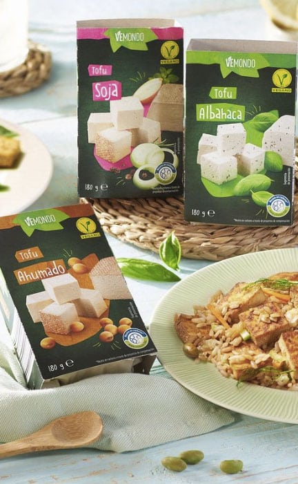 Nuevos sabores de tofu en Lidl