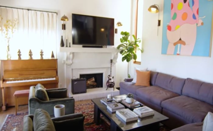 G-Eazy mansion living room