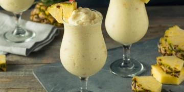 Batido de coco y piña