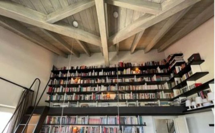 biblioteca casa Risto Mejide Laura Escanes