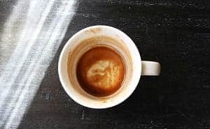 blanquear tazas cafe te