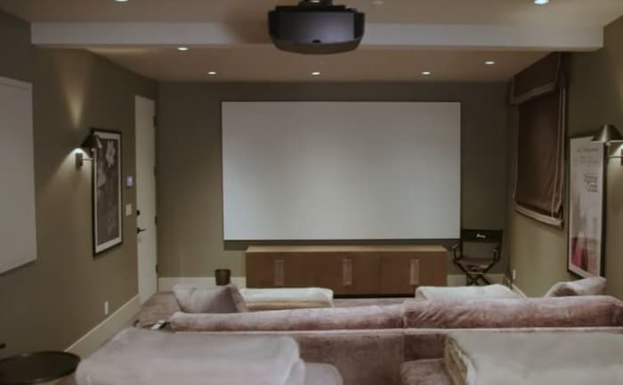 private cinema home Nicole Scherzinger