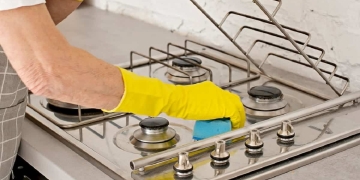 como limpiar estufa cocina acero inox
