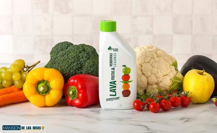 Desinfectante para frutas y verduras de Mercadona
