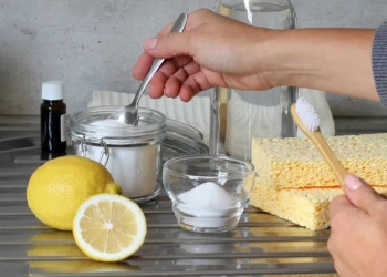 limpiar cocina limon