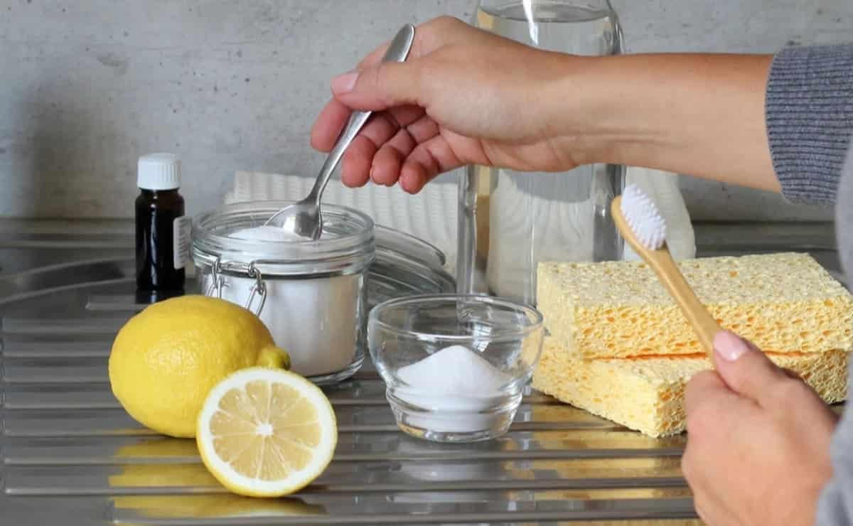 limpiar cocina limon