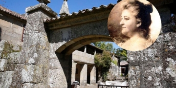 famosa casa Sanxenxo galicia