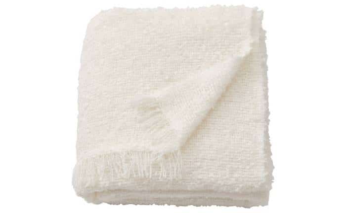 EVALI blanket in off-white