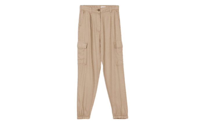 Pantalon cargo Lefties beige