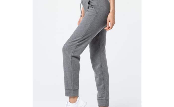 Pantalones jogger mujer Domyos 500 en color gris