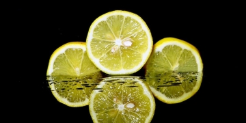 semillas de un limón