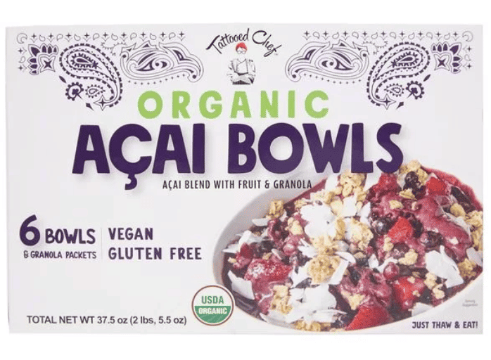 Acai fruit bowls from costco