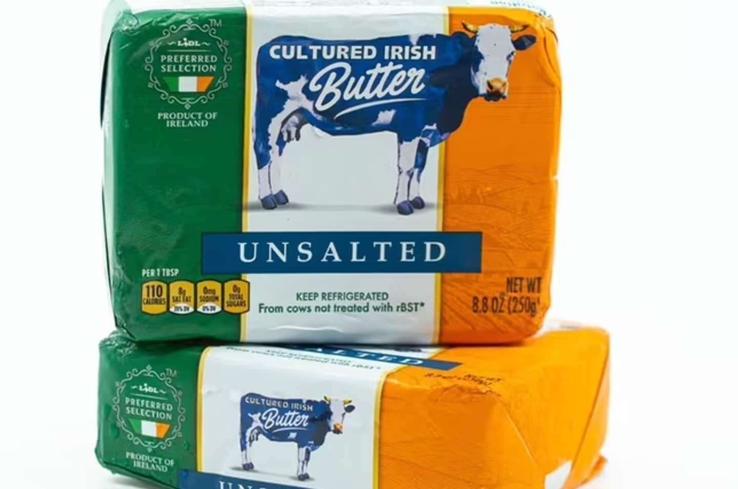 LIDL cultured irish butter
