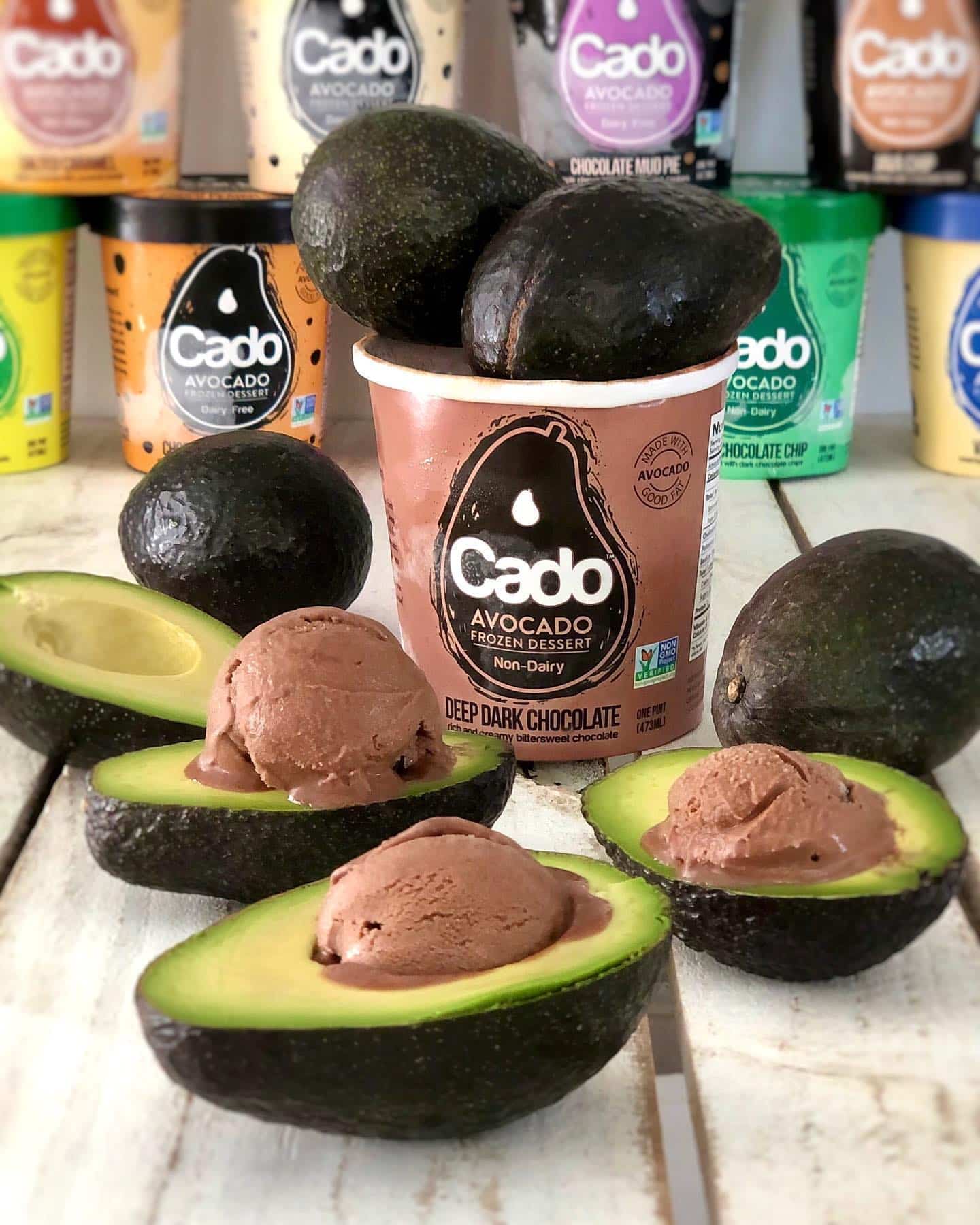 cado avocado ice cream