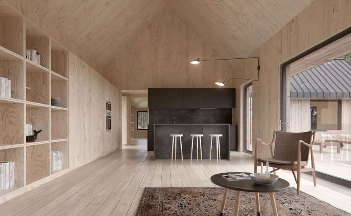 sencillez minimalismo madera hogar