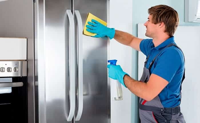 limpiar refrigerador detergente