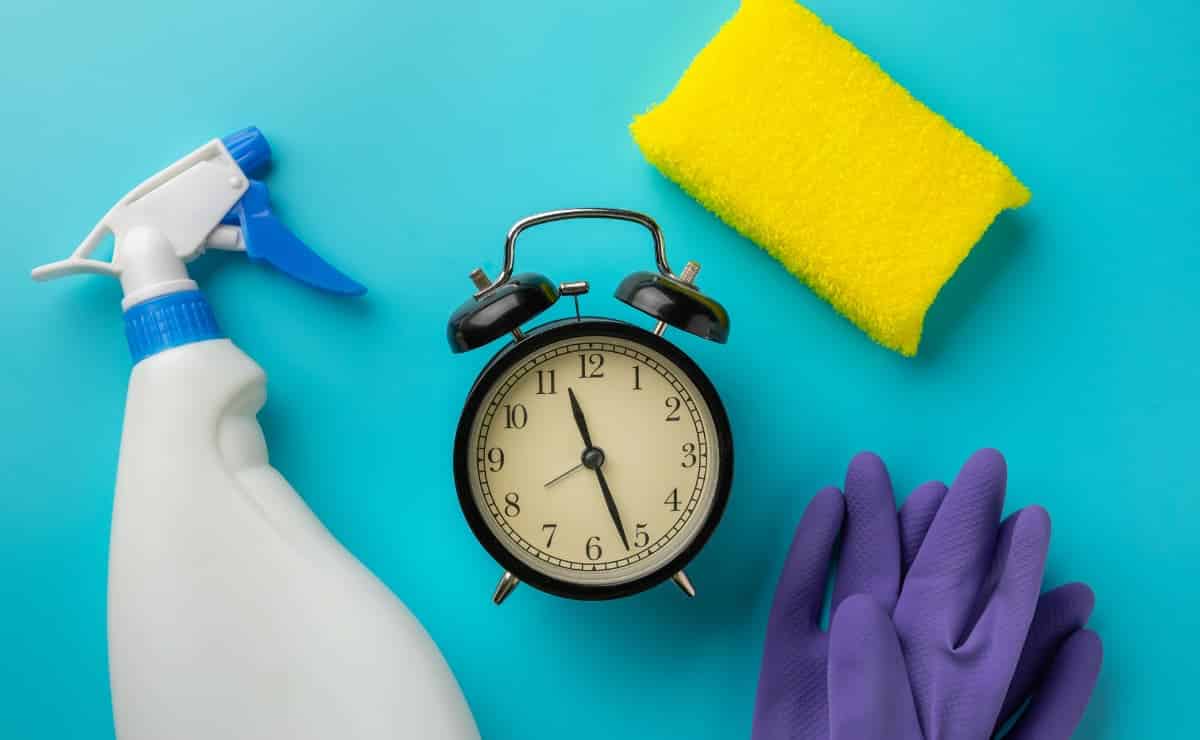 How much time do we Americans spend cleaning our homes