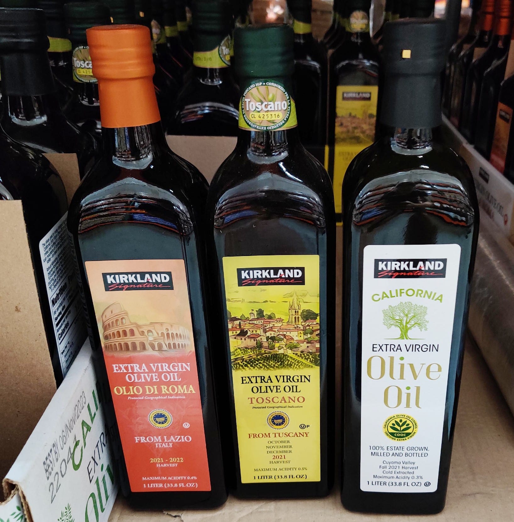 Costco olive oil