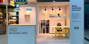 Ikea mirror room