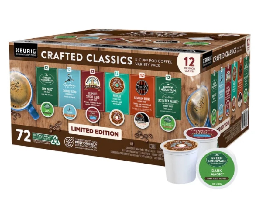 Keurig K-Cup Pods Crafted Classics Collection
